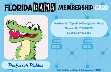 FloridaRAMA membership card